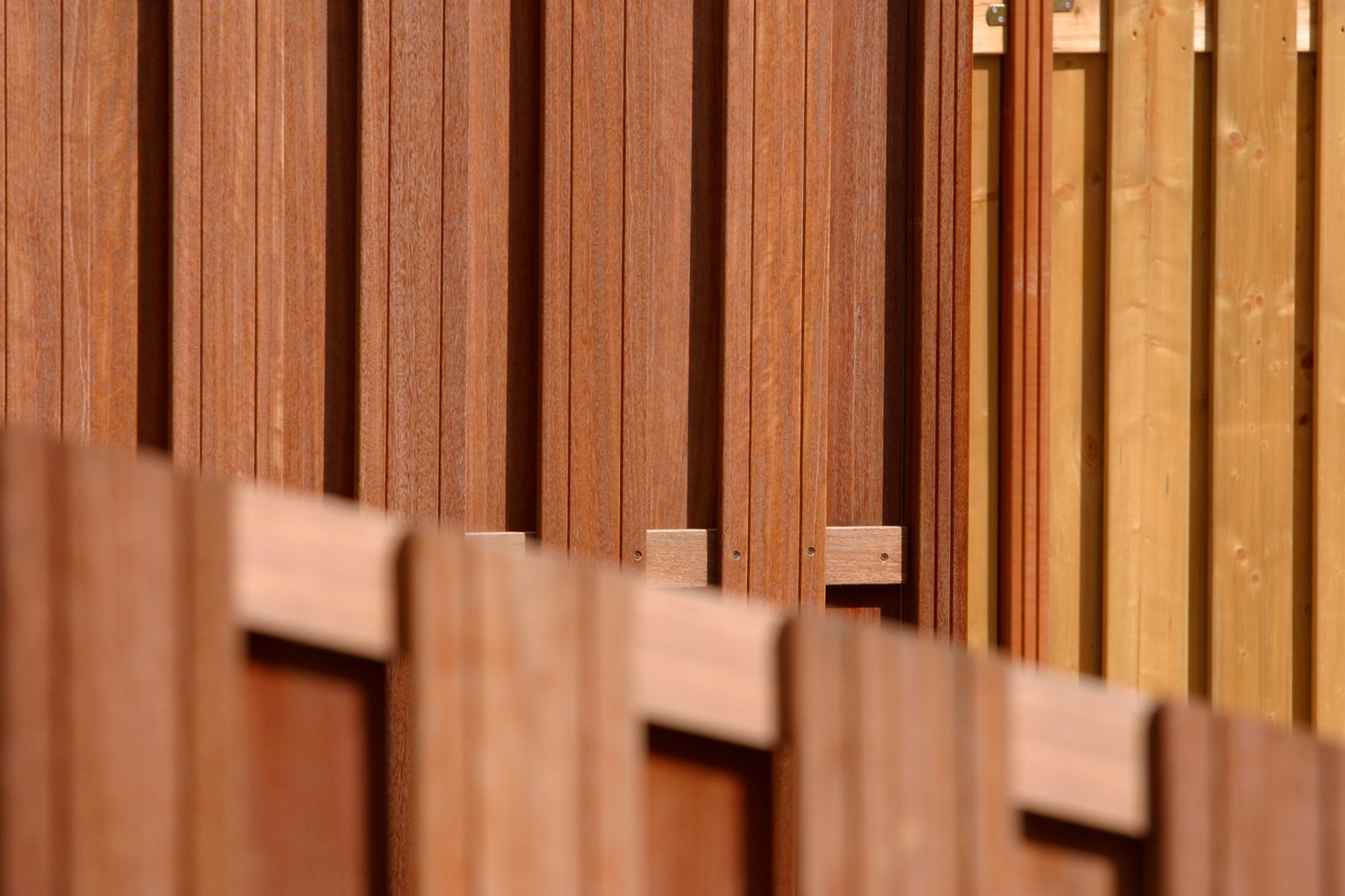 Wood fences